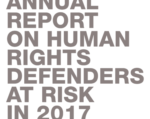 Frontline Defenders 2017 Annual Report